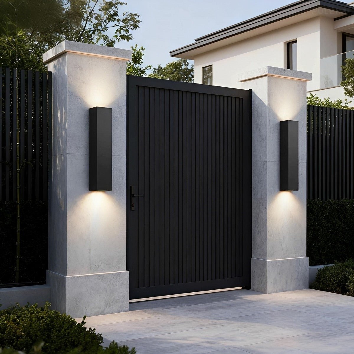Outdoor Up and Down Dimmable Waterproof Wall Light - Pulens