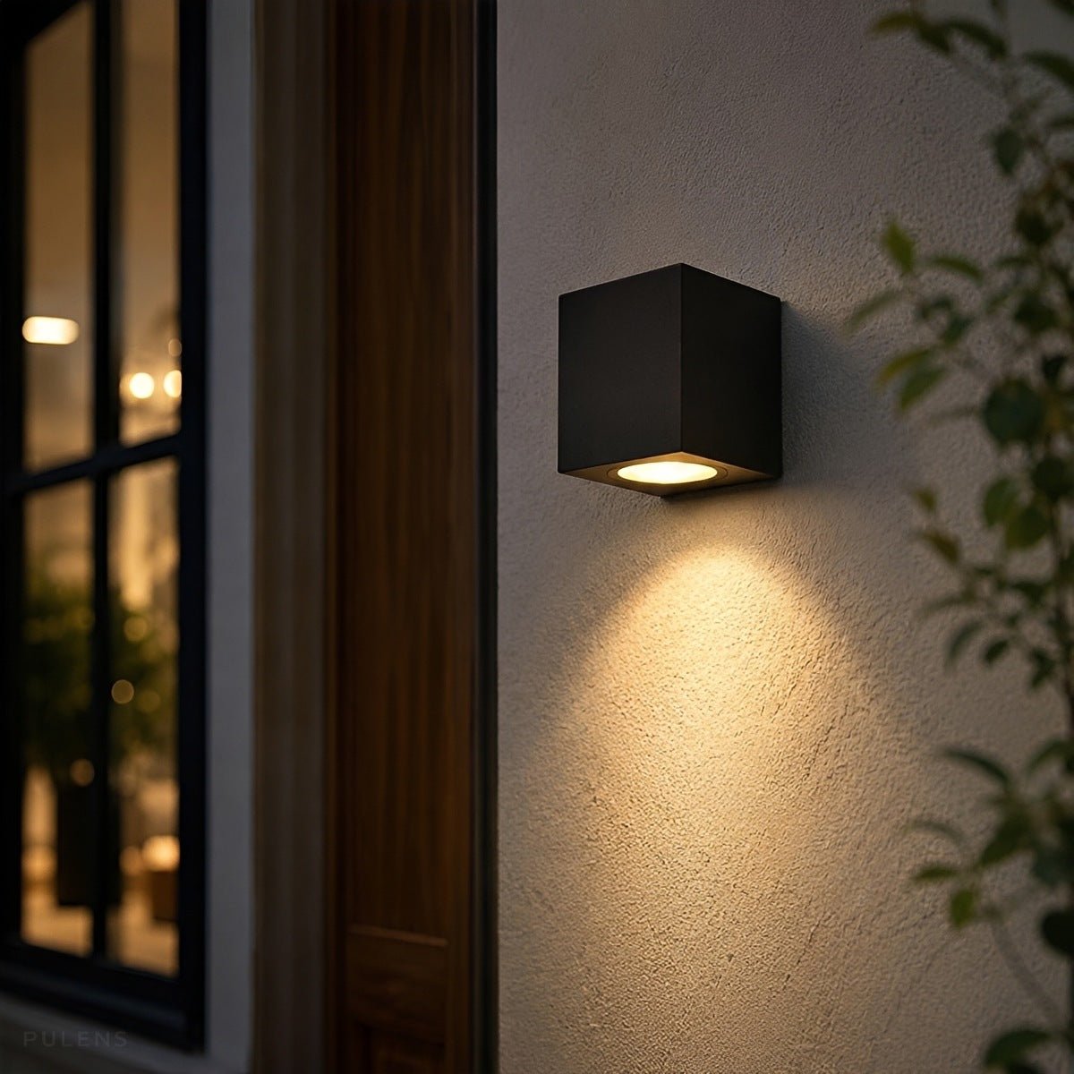 Waterproof Modern Rectangular LED Outdoor Wall Light - Pulens