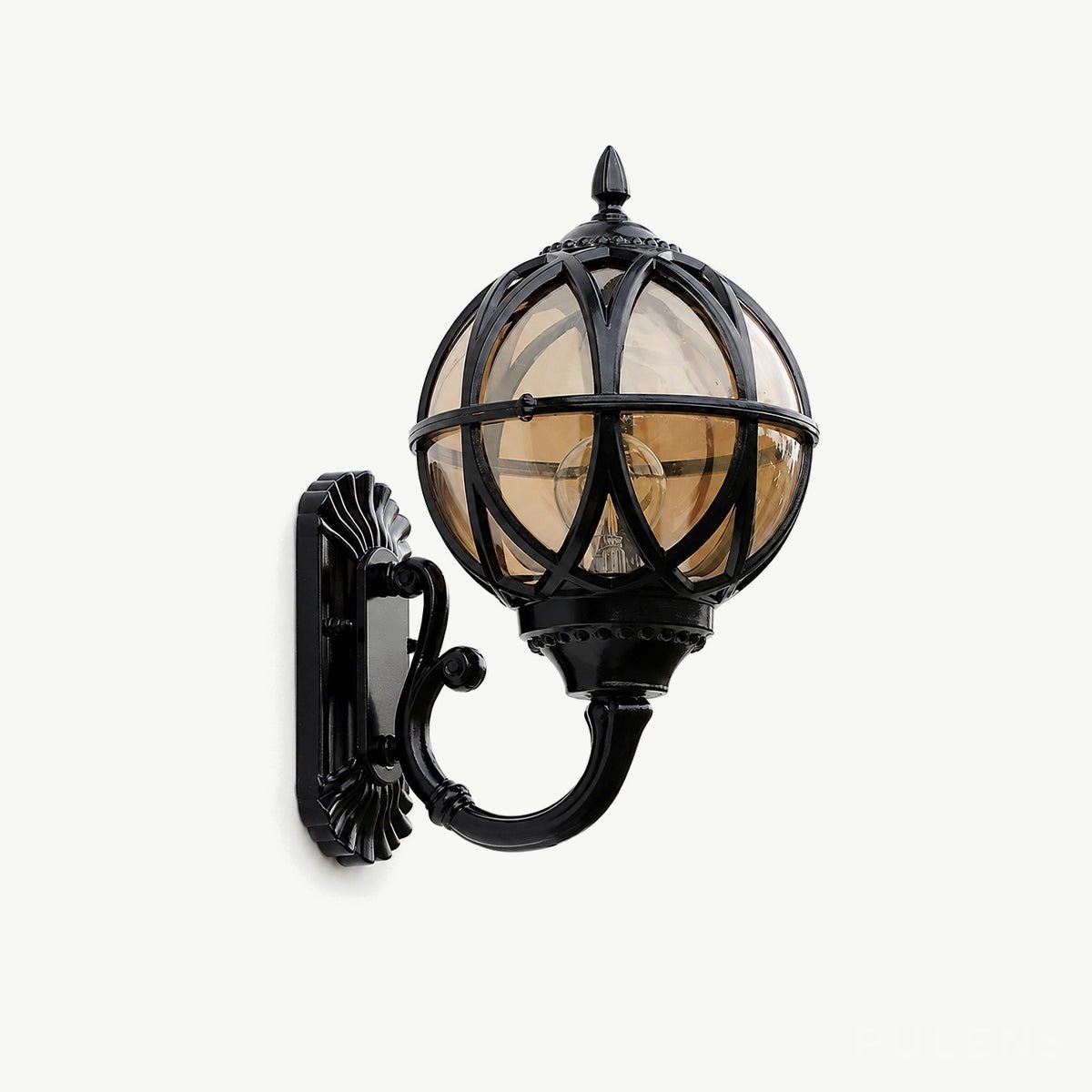 Dimmable Cage Lantern Outdoor Wall Light - Pulens