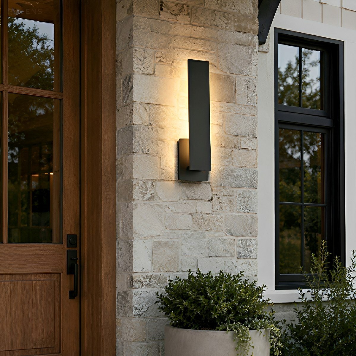 Dimmable Waterproof Outdoor LED Wall Sconce - Pulens