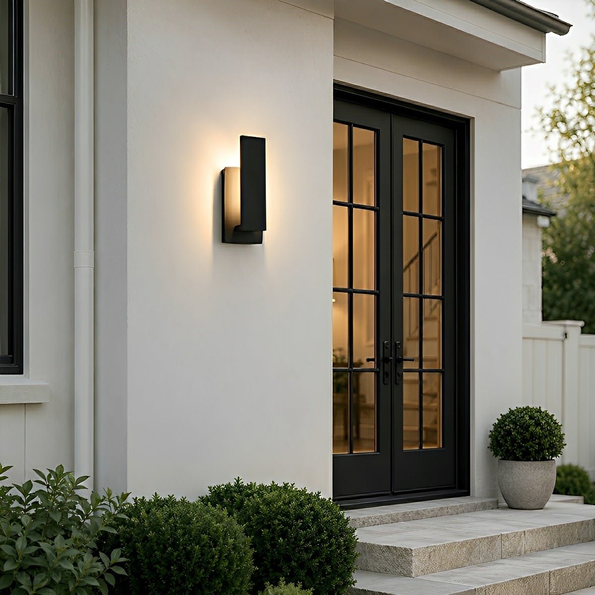 Dimmable Waterproof Outdoor LED Wall Sconce - Pulens