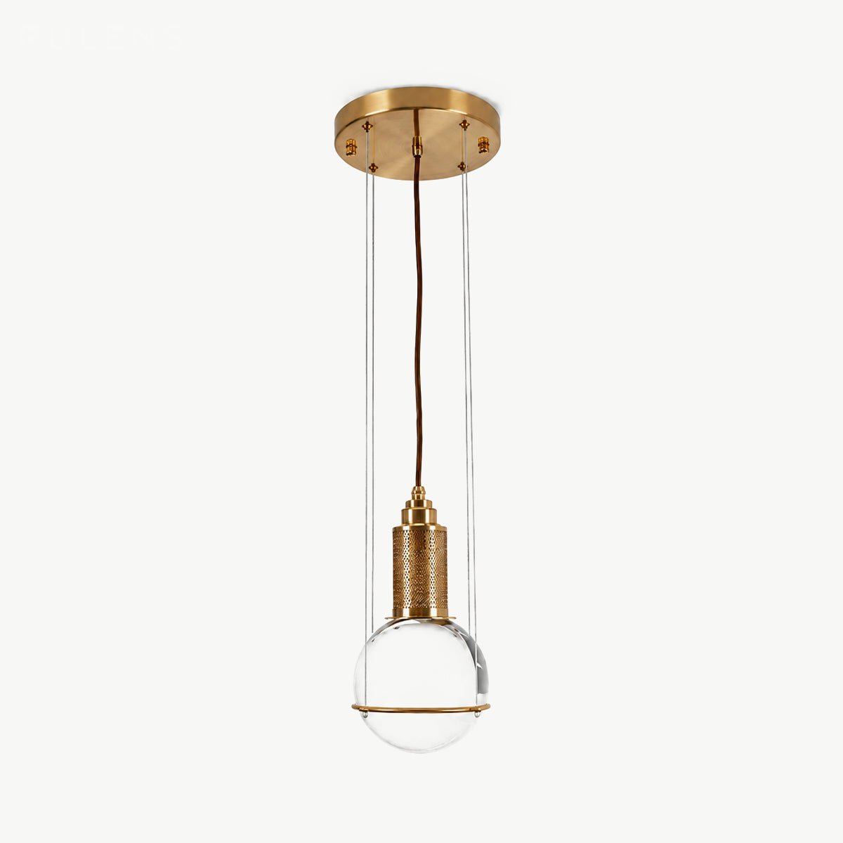 Dimmable Globe Glass Pendant Light - Pulens