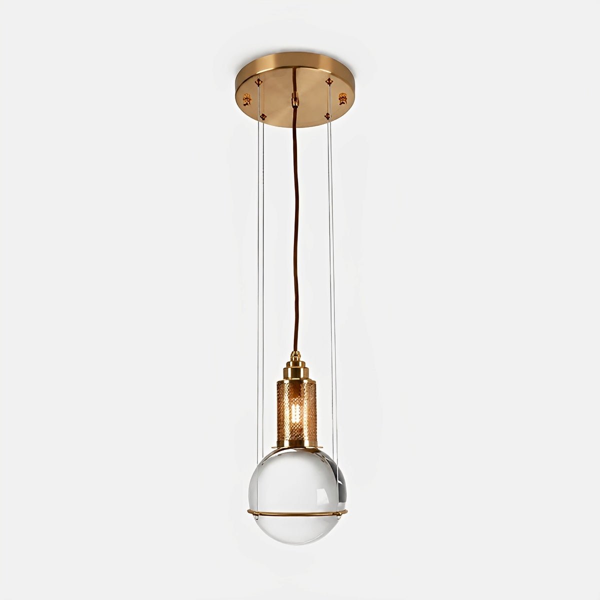Dimmable Globe Glass Pendant Light - Pulens
