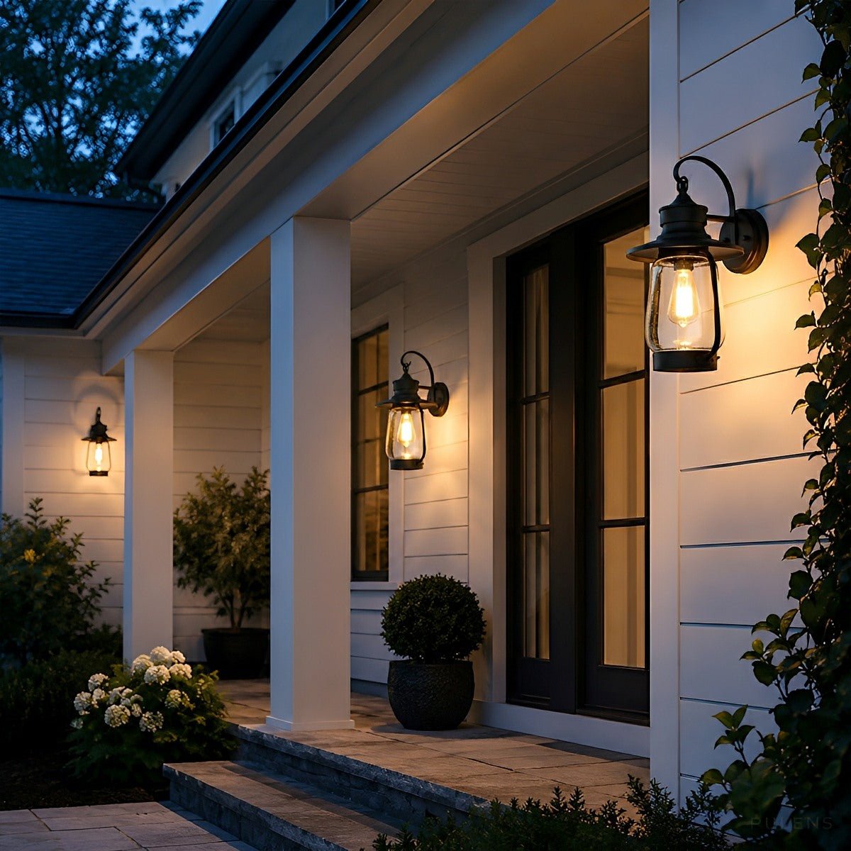 Dimmable Rustic Outdoor Wall Sconce - Pulens