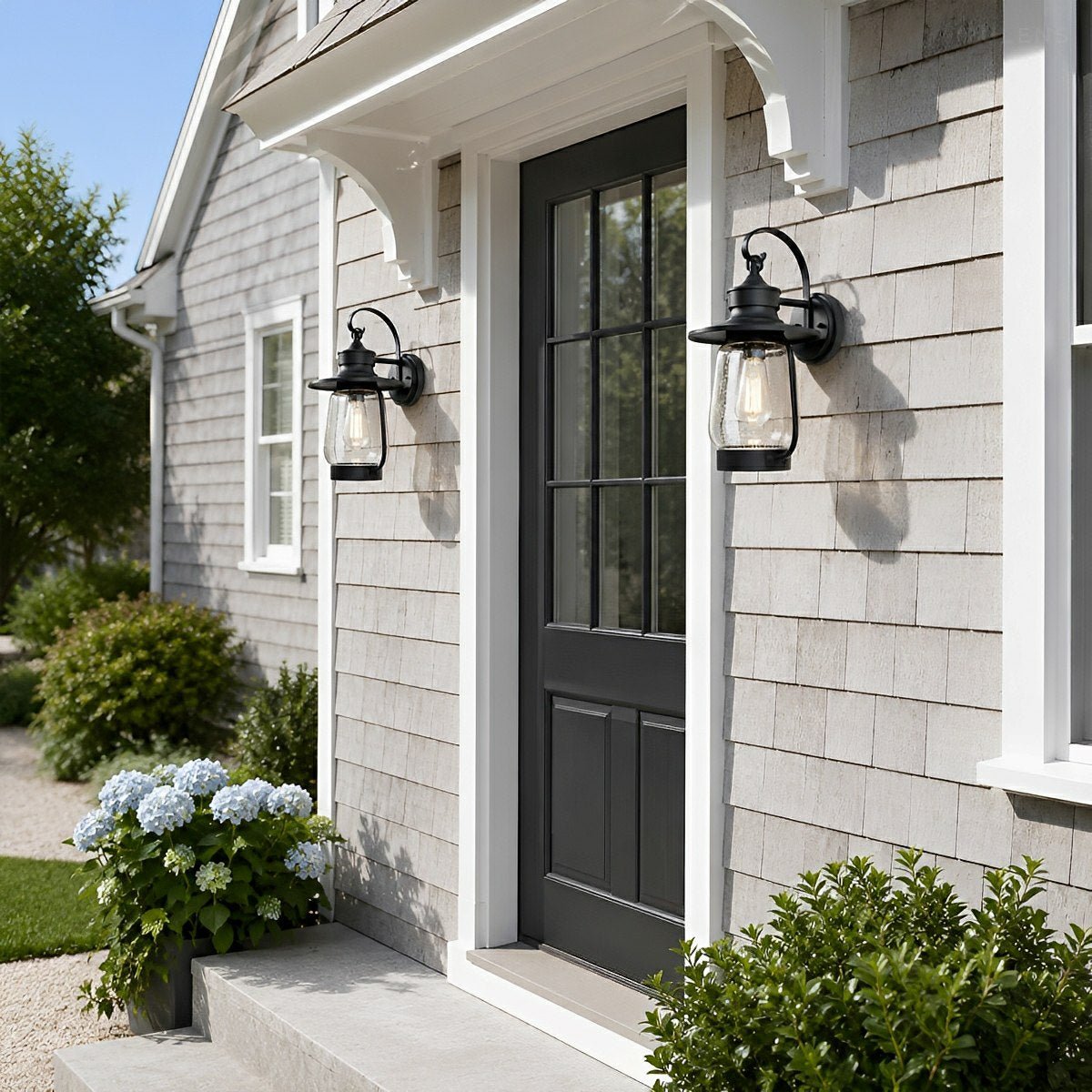 Dimmable Rustic Outdoor Wall Sconce - Pulens