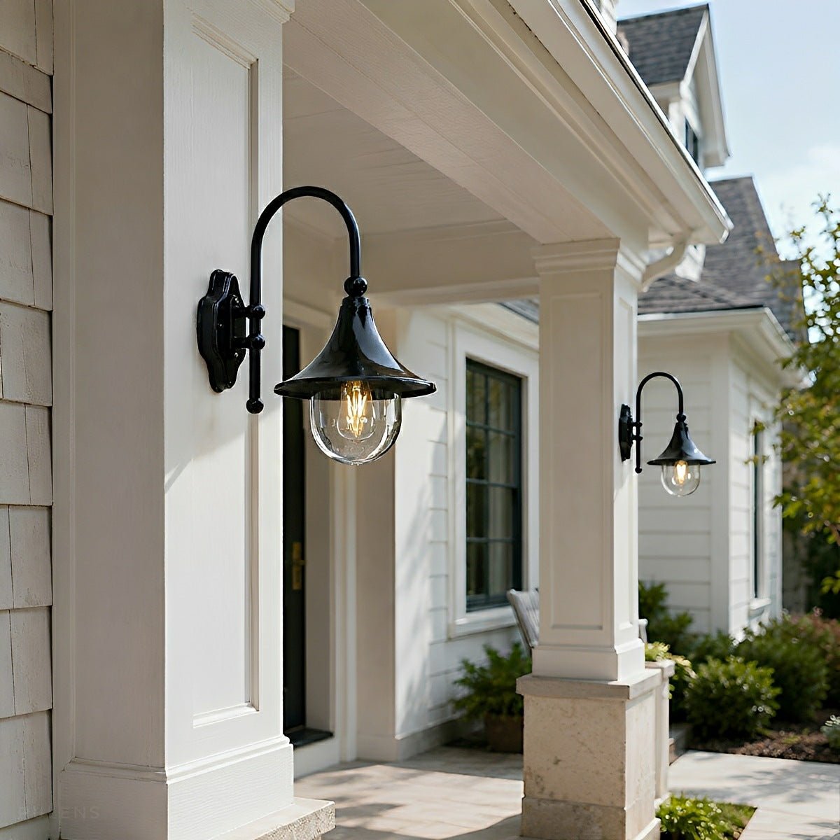 Dimmable Gooseneck Barn Outdoor Wall Light - Pulens