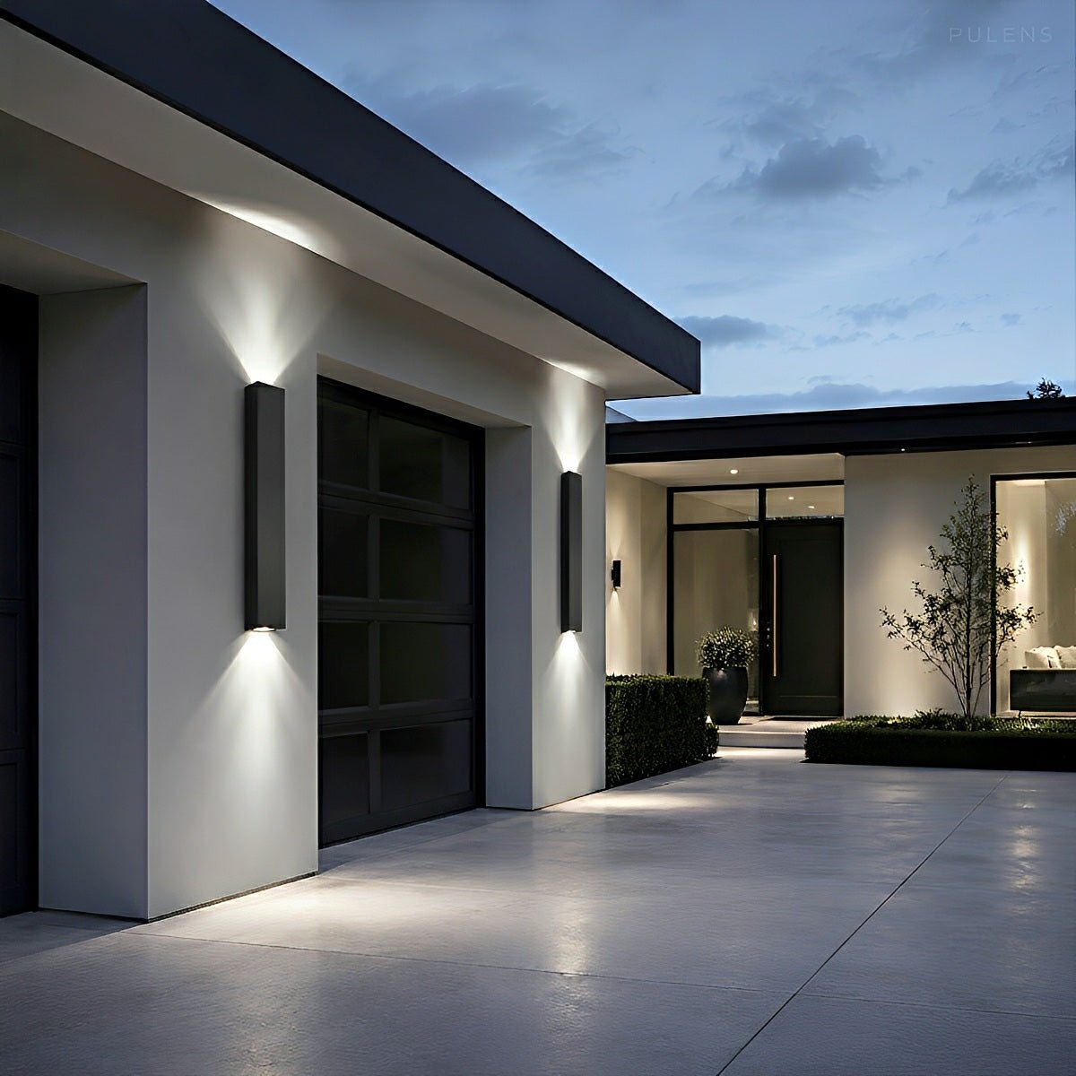 Outdoor Up and Down Dimmable Waterproof Wall Light - Pulens