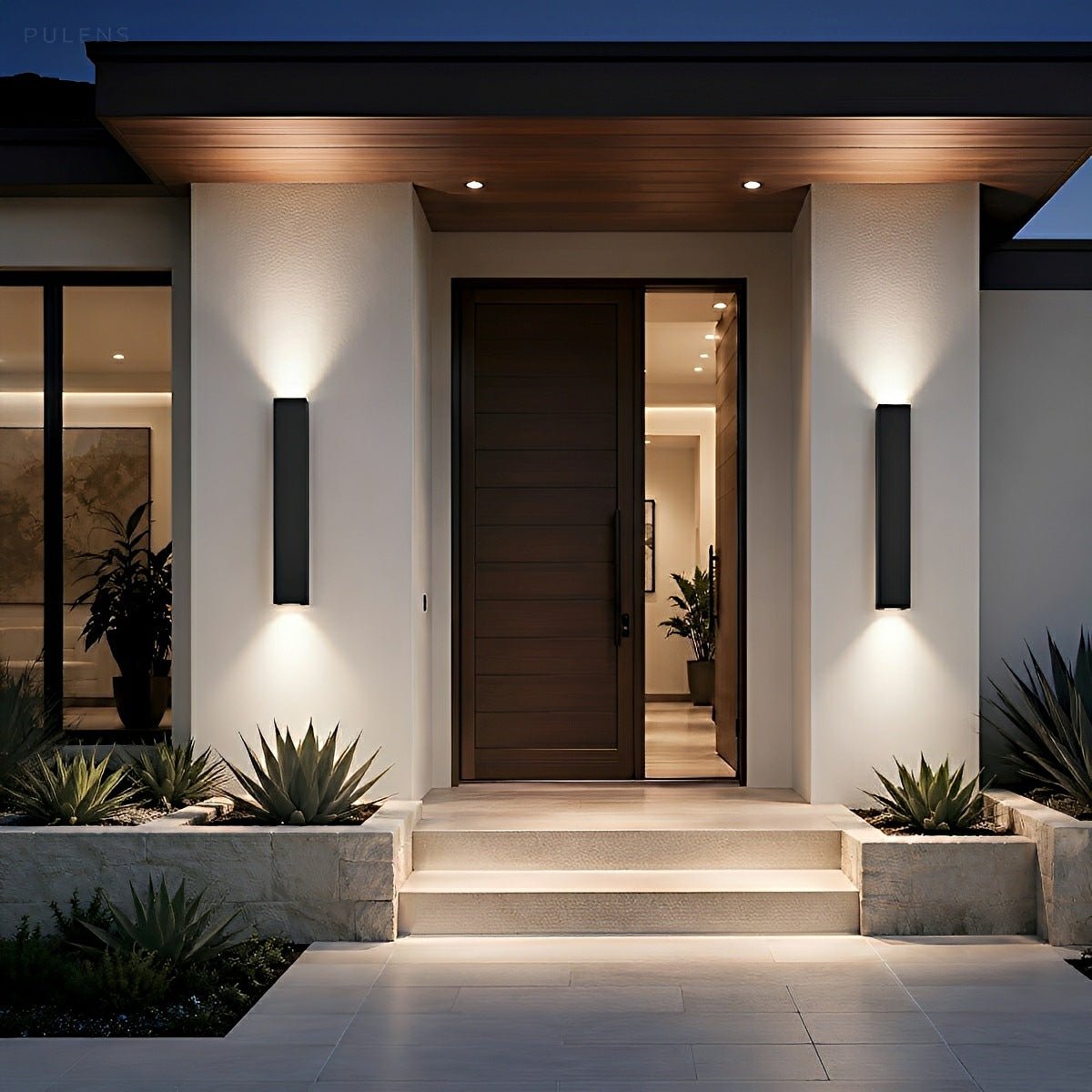 Outdoor Up and Down Dimmable Waterproof Wall Light - Pulens
