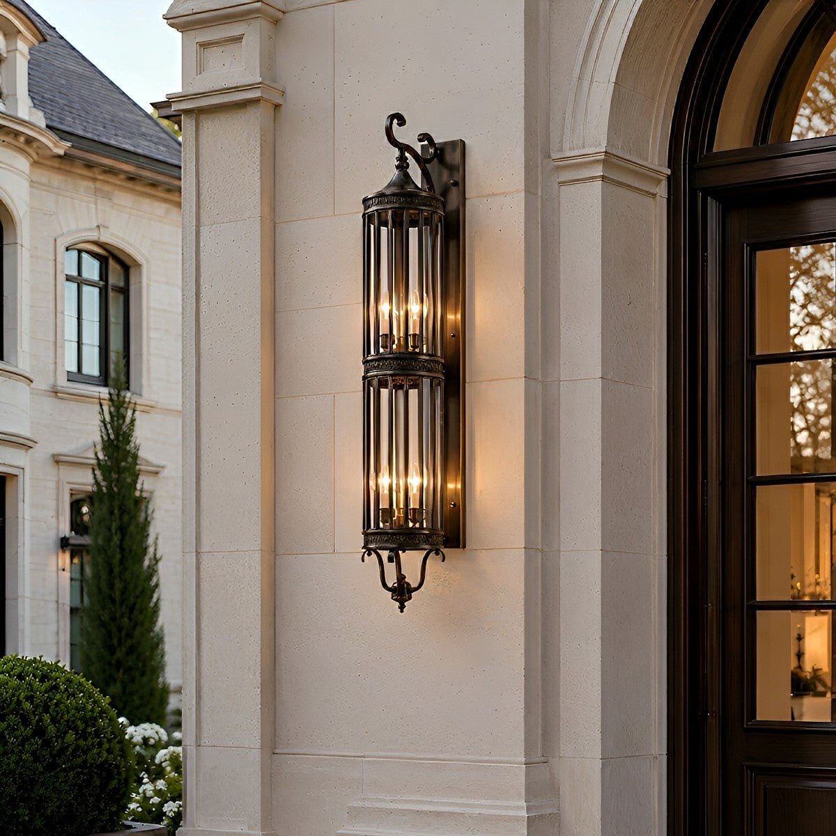 Dimmable Copper Outdoor Wall Sconce - Pulens