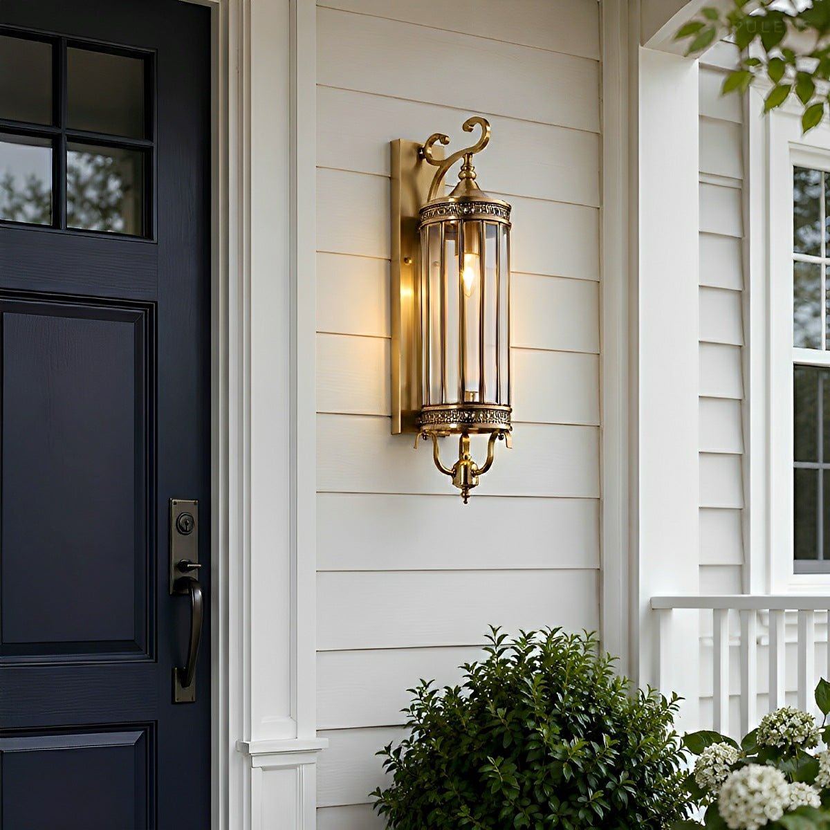 Dimmable Copper Outdoor Wall Sconce - Pulens
