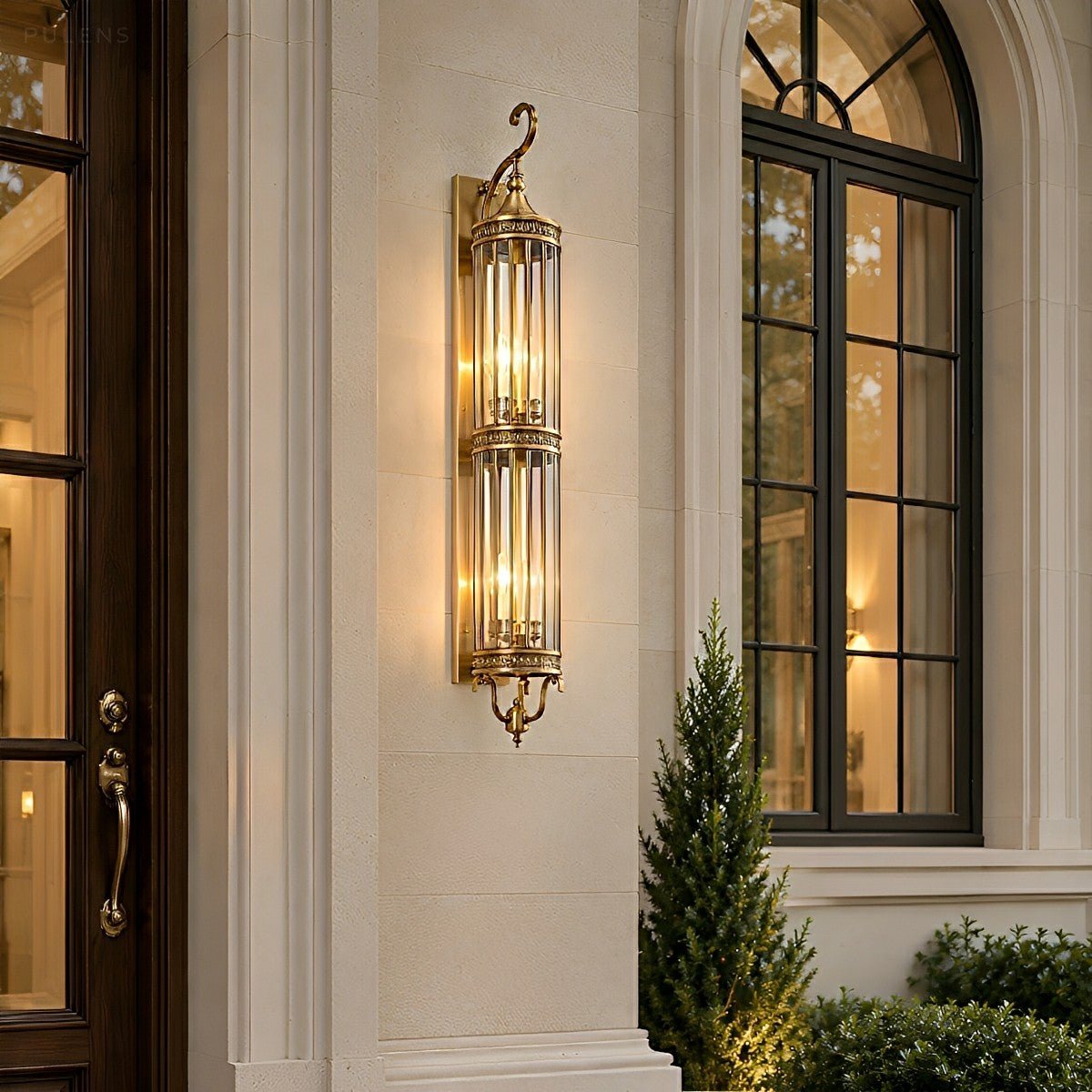 Dimmable Copper Outdoor Wall Sconce - Pulens