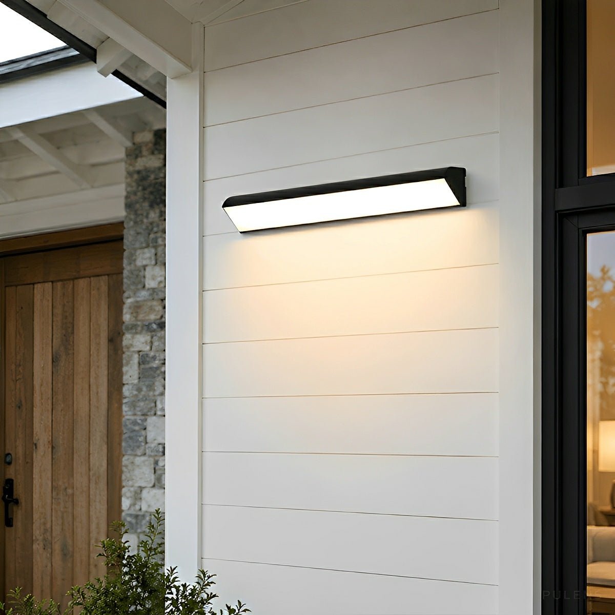 Waterproof Outdoor Modern Linear LED Outdoor Wall Light - Pulens