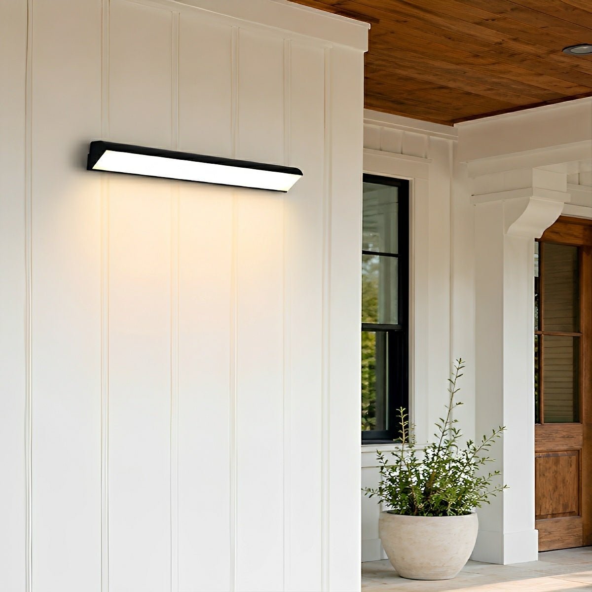 Waterproof Outdoor Modern Linear LED Outdoor Wall Light - Pulens