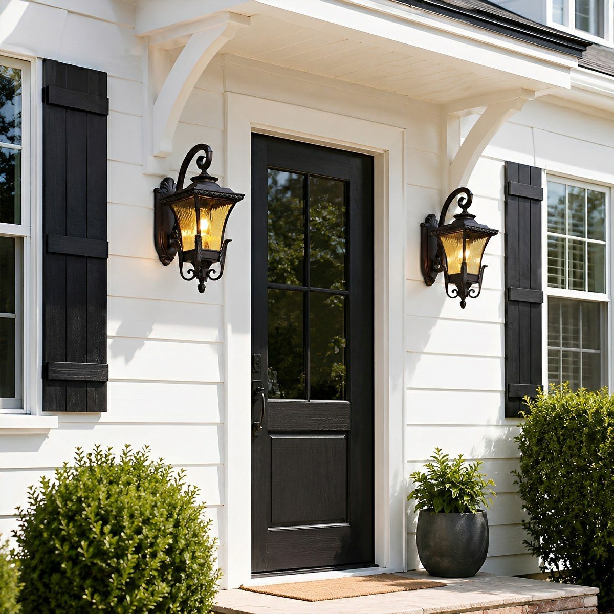 Dimmable Vintage Rustic Outdoor Wall Light - Pulens