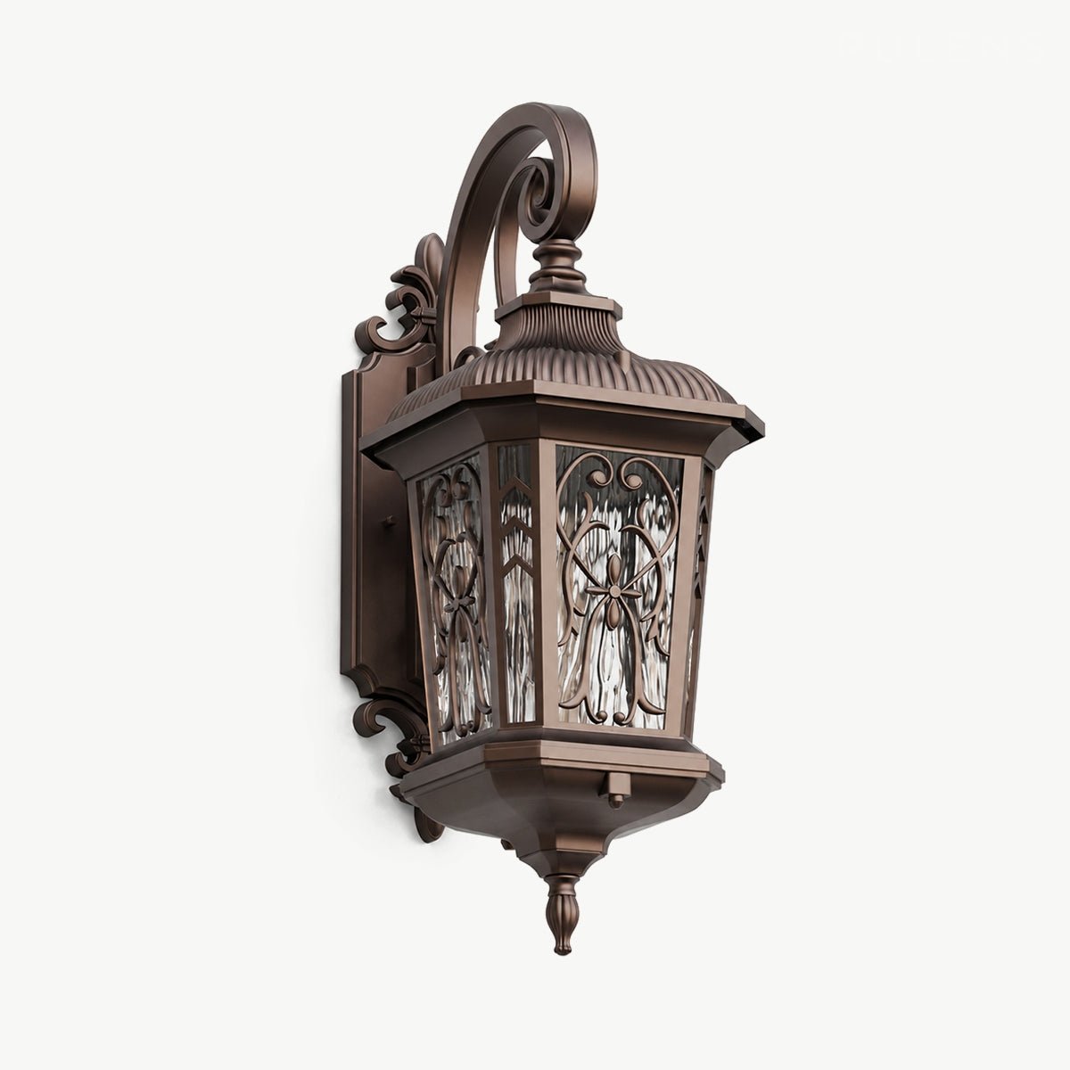 Dimmable Vintage Coach Outdoor Wall Light - Pulens