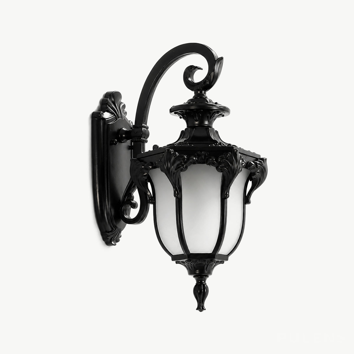 Dimmable Crown Top Coach Outdoor Wall Light - Pulens