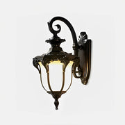 Dimmable Crown Top Coach Outdoor Wall Light - Pulens
