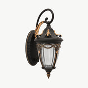 Dimmable Scroll Arm Coach Outdoor Wall Light - Pulens