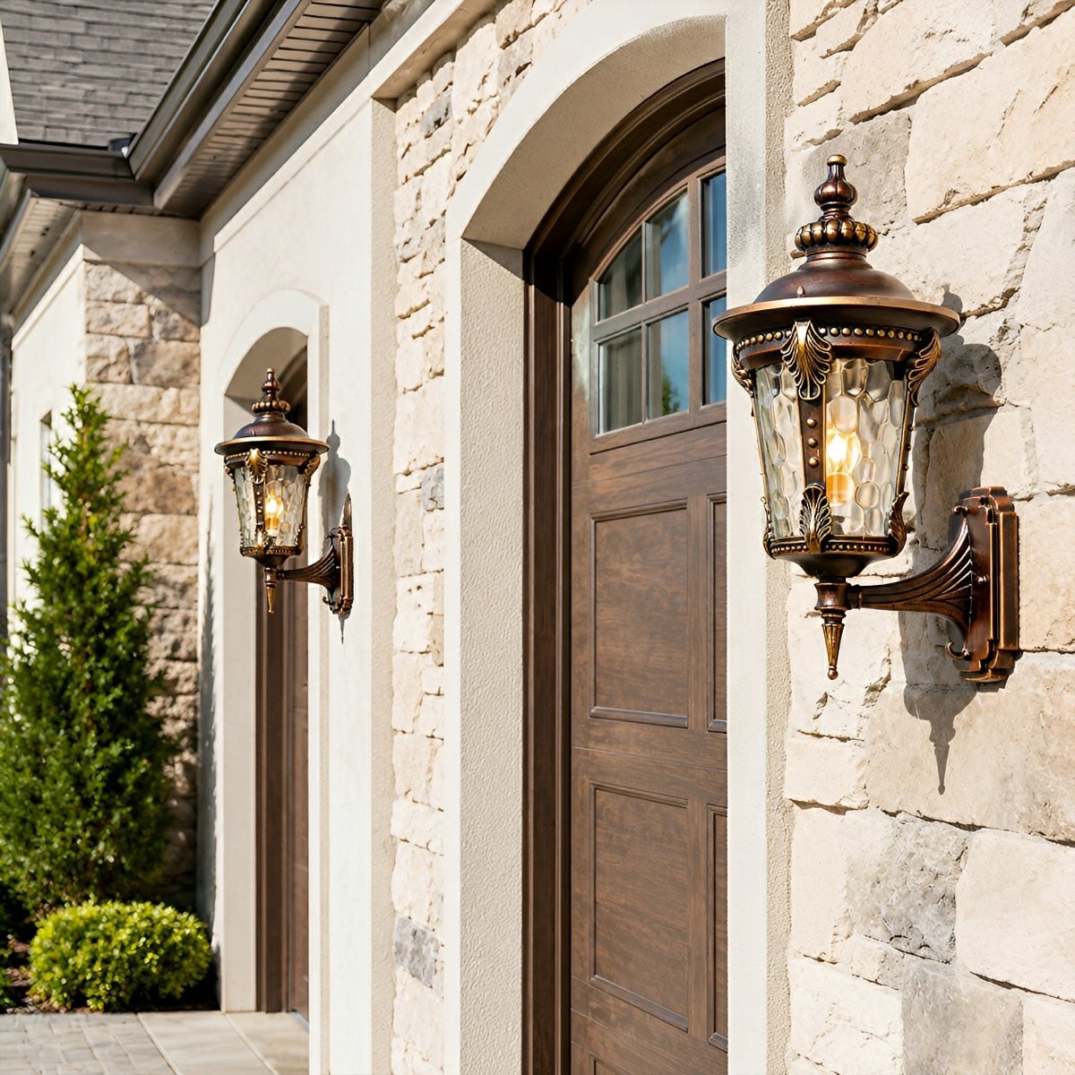 Vintage Victorian Coach Outdoor Wall Light - Pulens