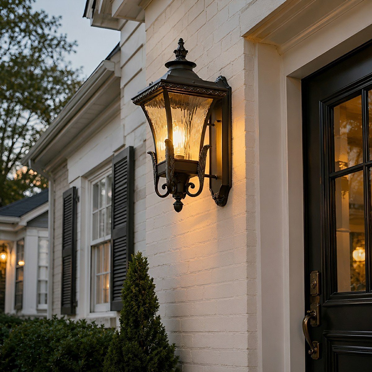 Dimmable Victorian Coach Outdoor Wall Light - Pulens