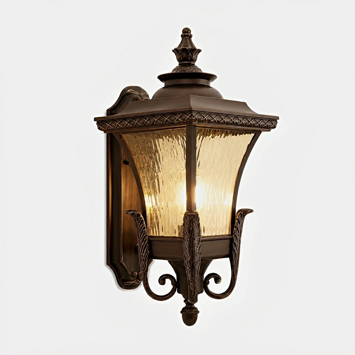 Dimmable Victorian Coach Outdoor Wall Light - Pulens