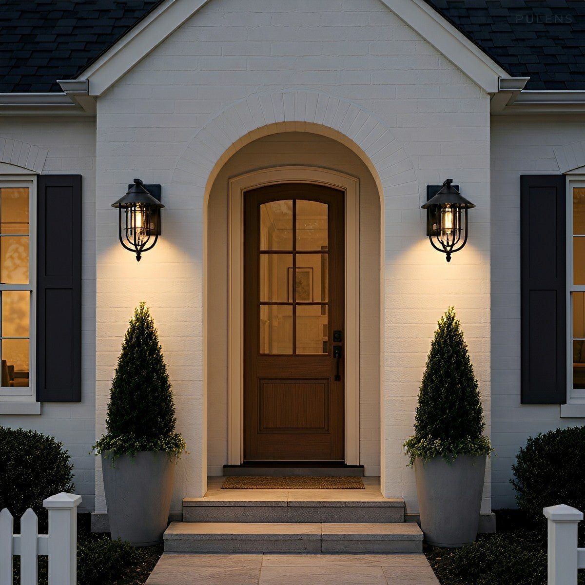 Vintage Outdoor Wall Light Motion Sensor & Dimmable - Pulens