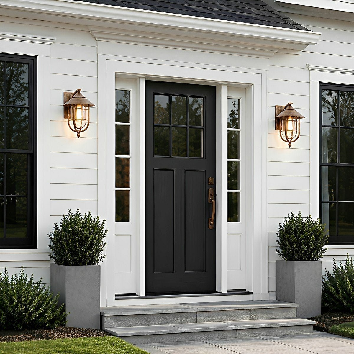 Vintage Outdoor Wall Light Motion Sensor & Dimmable - Pulens