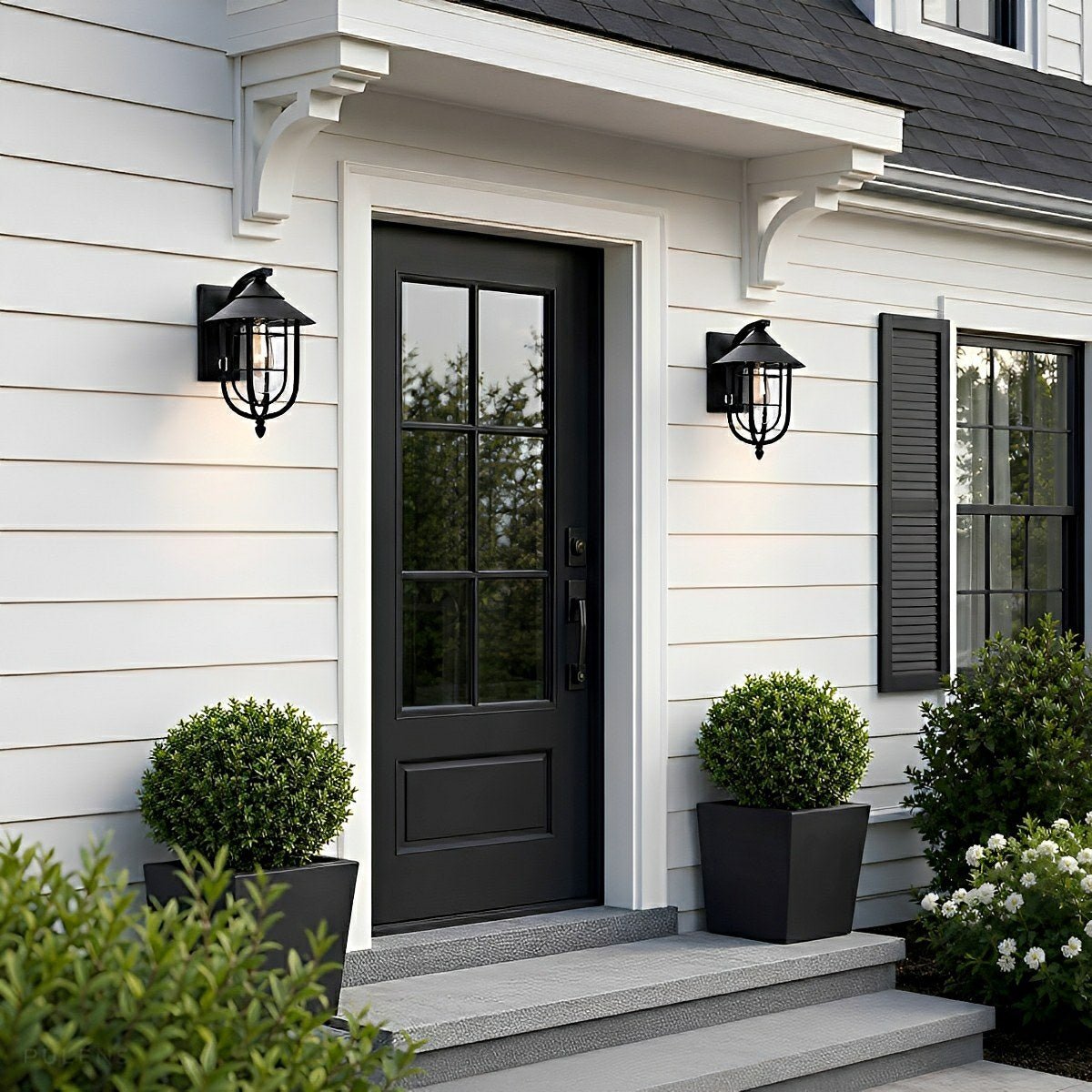 Vintage Outdoor Wall Light Motion Sensor & Dimmable - Pulens