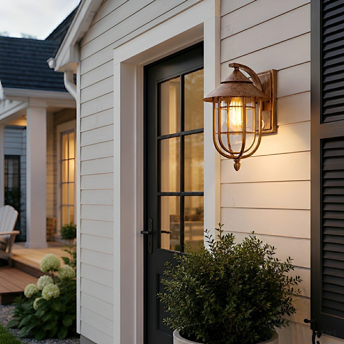 Vintage Outdoor Wall Light Motion Sensor & Dimmable - Pulens