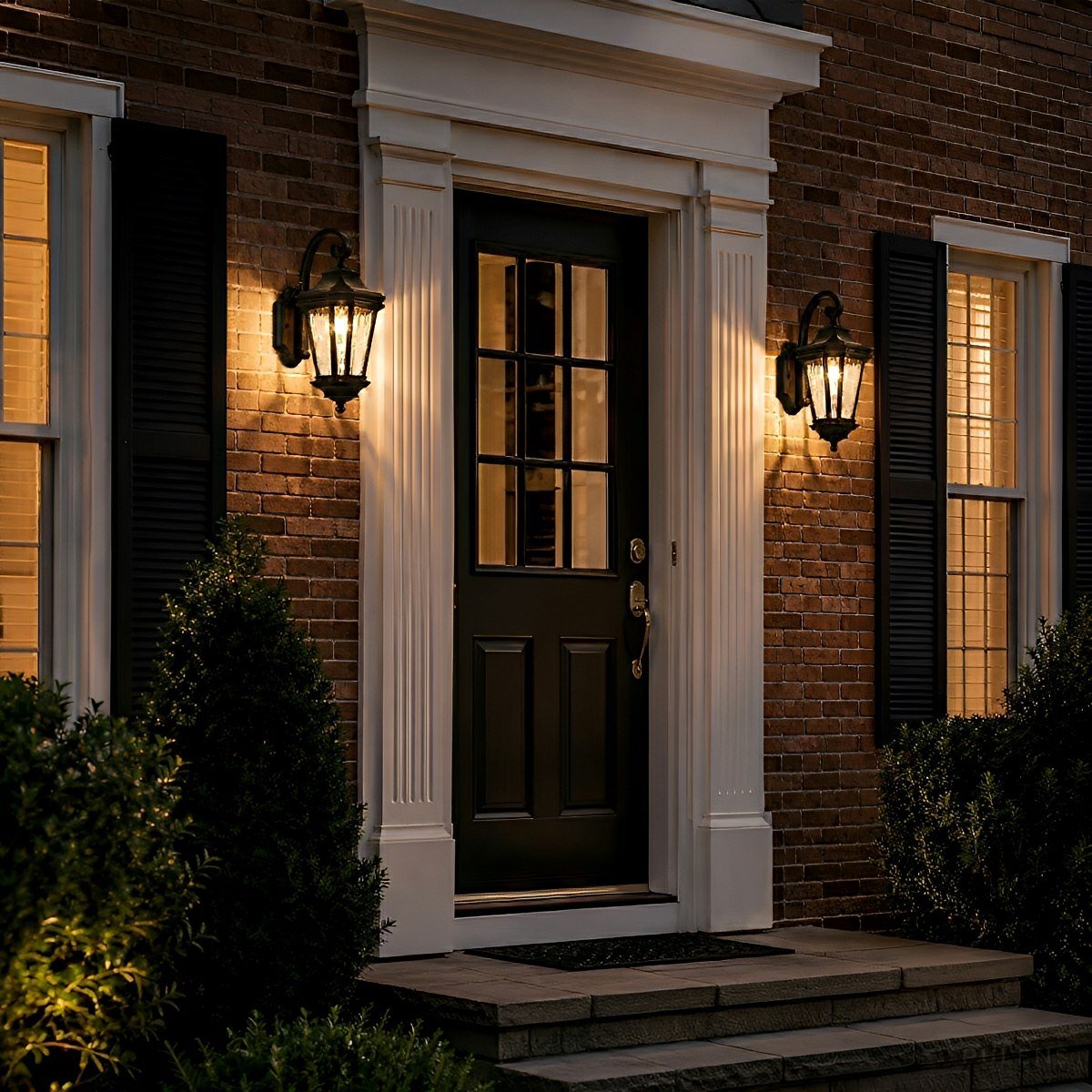 Dimmable Carriage Outdoor Wall Light - Pulens