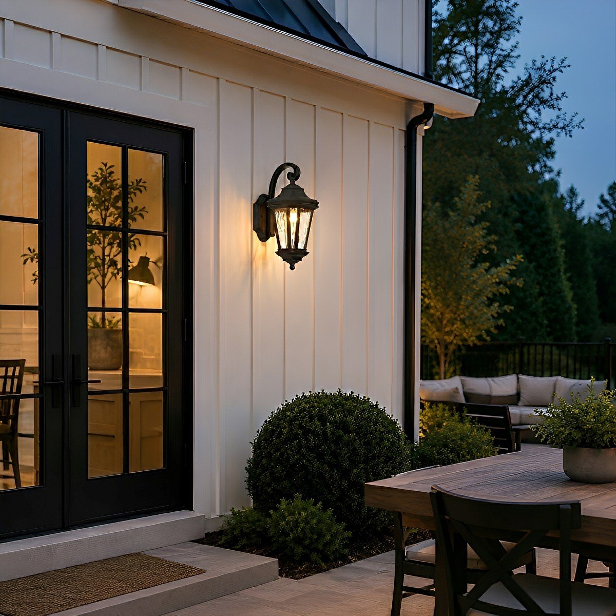 Dimmable Carriage Outdoor Wall Light - Pulens