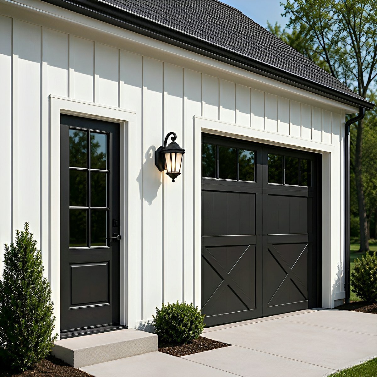 Dimmable Carriage Outdoor Wall Light - Pulens
