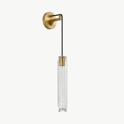 Dimmable Modern Cylinder Crystal Wall Sconce - Pulens