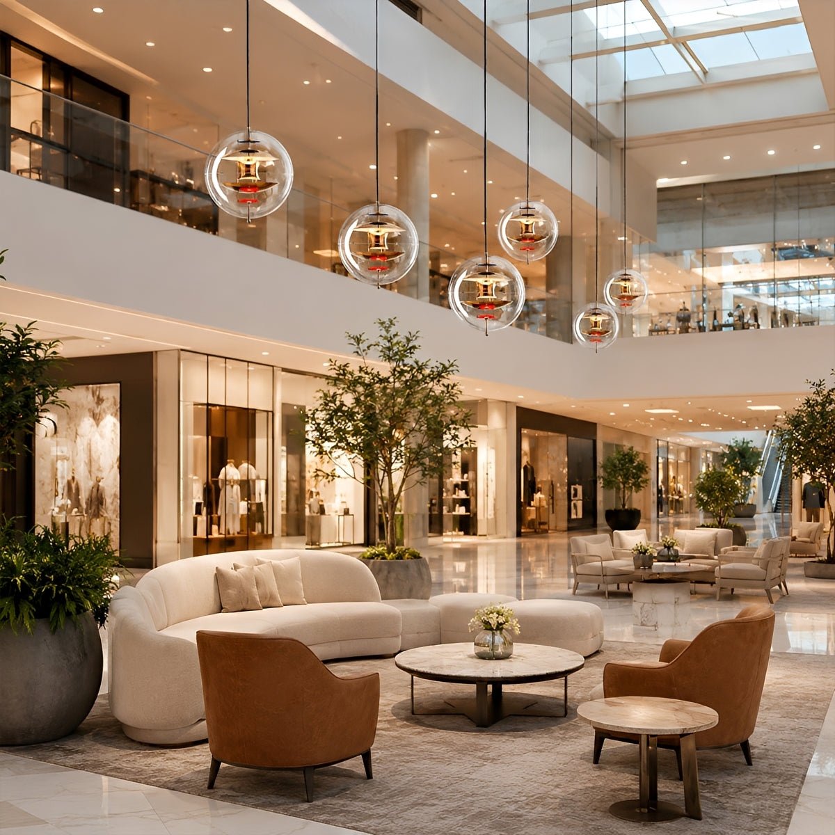 Dimmable Modern Orb Globe Pendant Light - Pulens