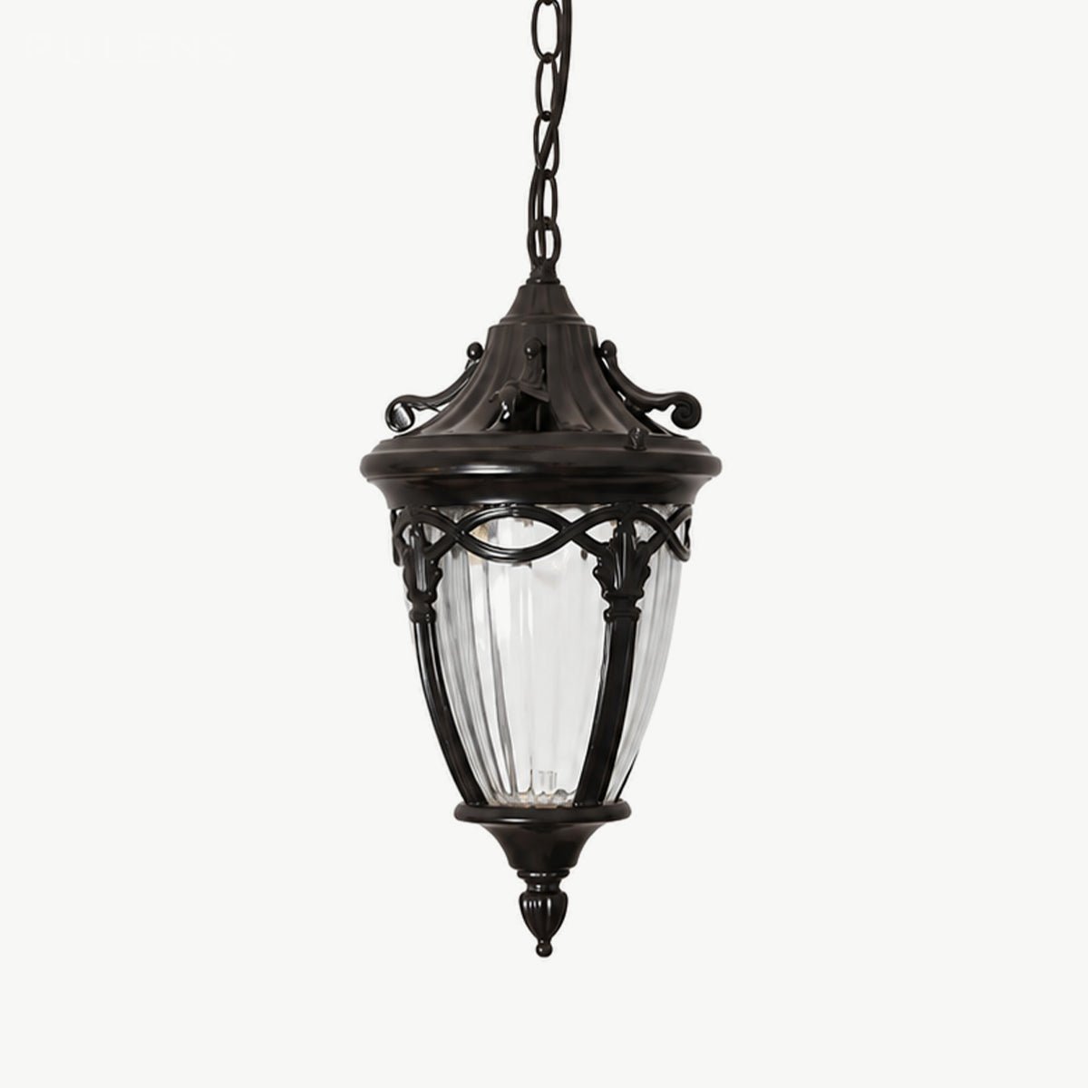 Dimmable Classic Coach Outdoor Pendant Light - Pulens