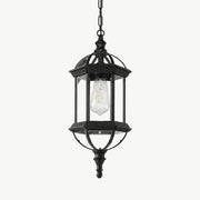 Dimmable Open Cage Outdoor Pendant Light - Pulens
