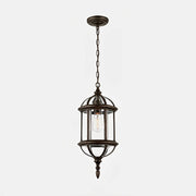 Dimmable Open Cage Outdoor Pendant Light - Pulens