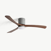 Modern Dimmable 3 Blade Ceiling Fan with Light - Pulens