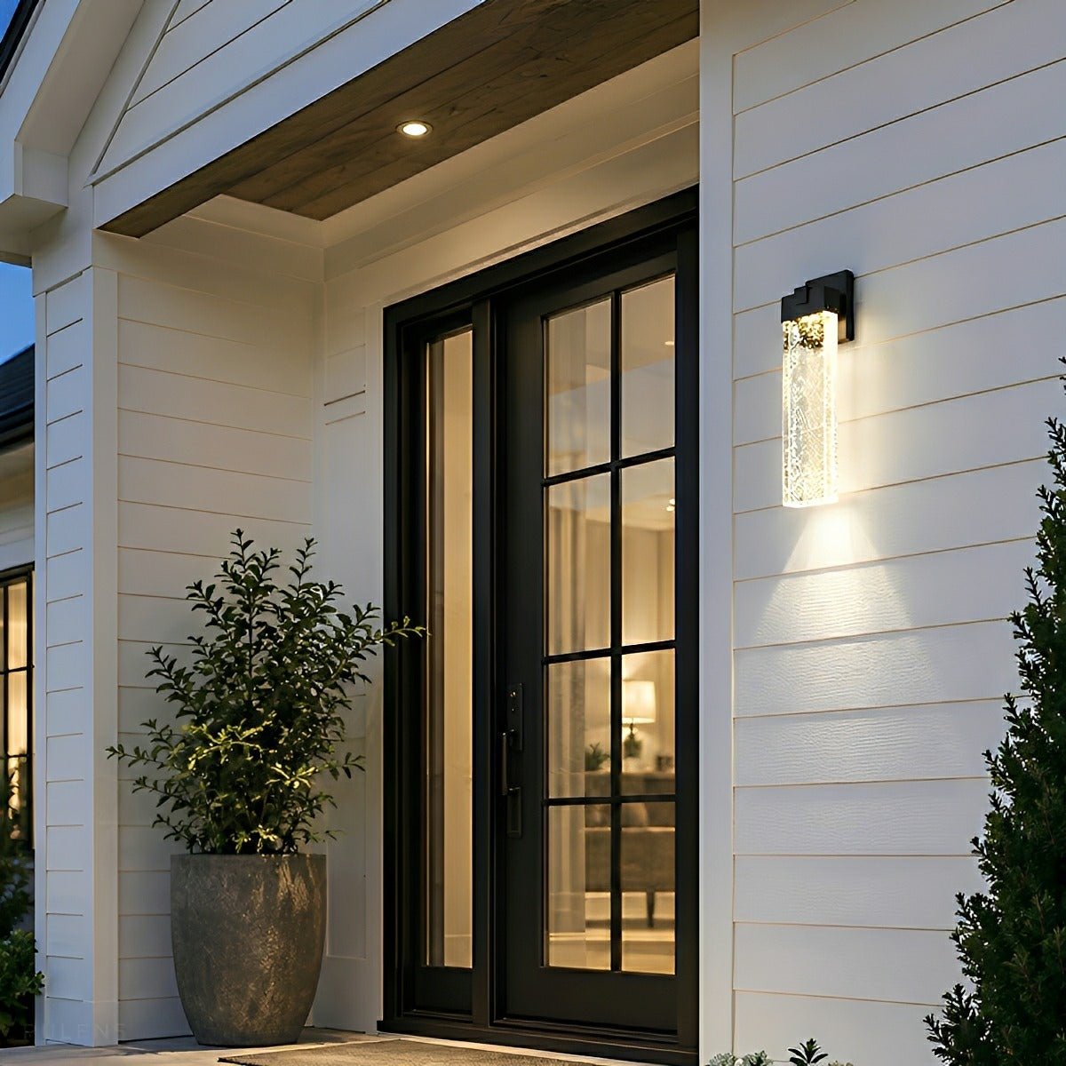 Modern Dimmable Crystal Bubble Outdoor Wall Light - Pulens
