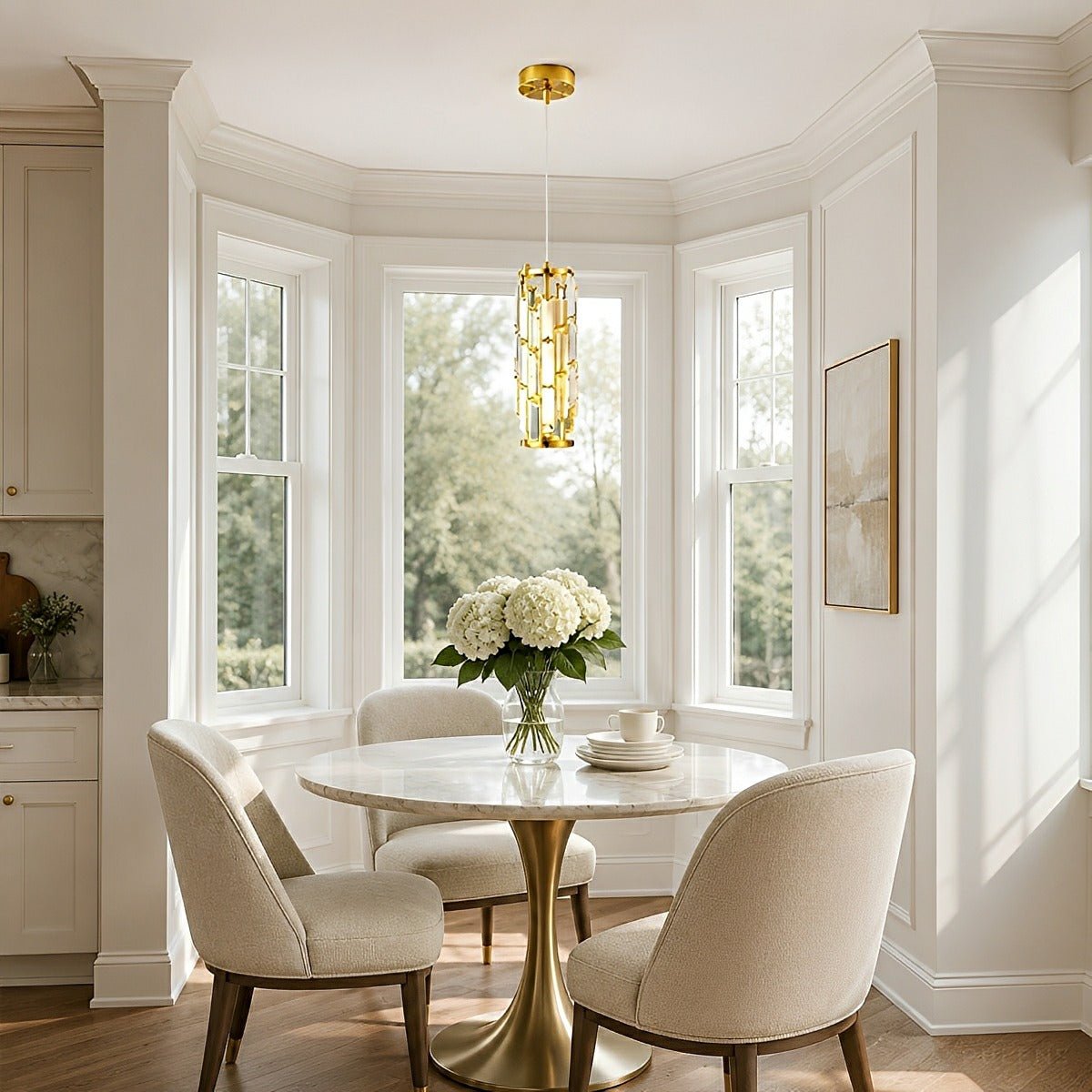 Dimmable Cascade Crystal Pendant Chandelier - Pulens