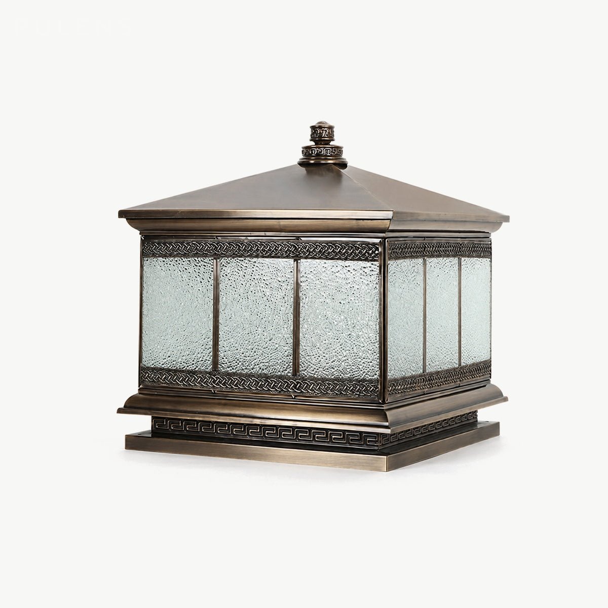 Dimmable Mission Outdoor Post Cap Light - Pulens