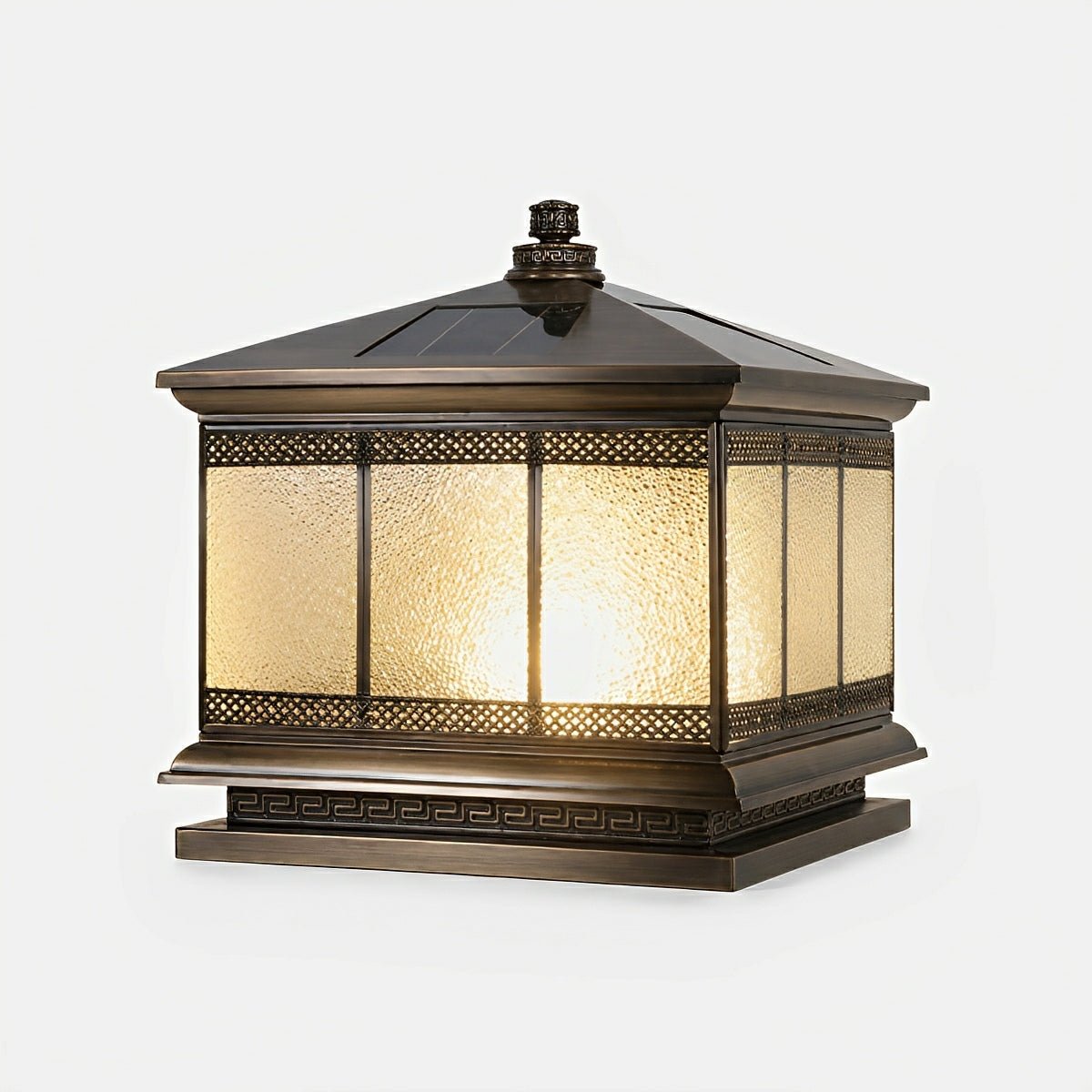 Dimmable Mission Outdoor Post Cap Light - Pulens