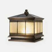 Dimmable Mission Outdoor Post Cap Light - Pulens