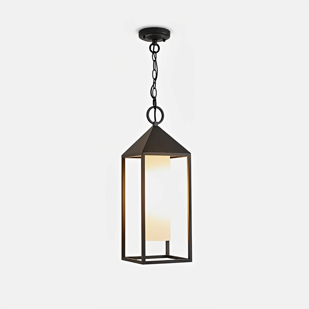 Dimmable Box Frame Outdoor Pendant Light - Pulens