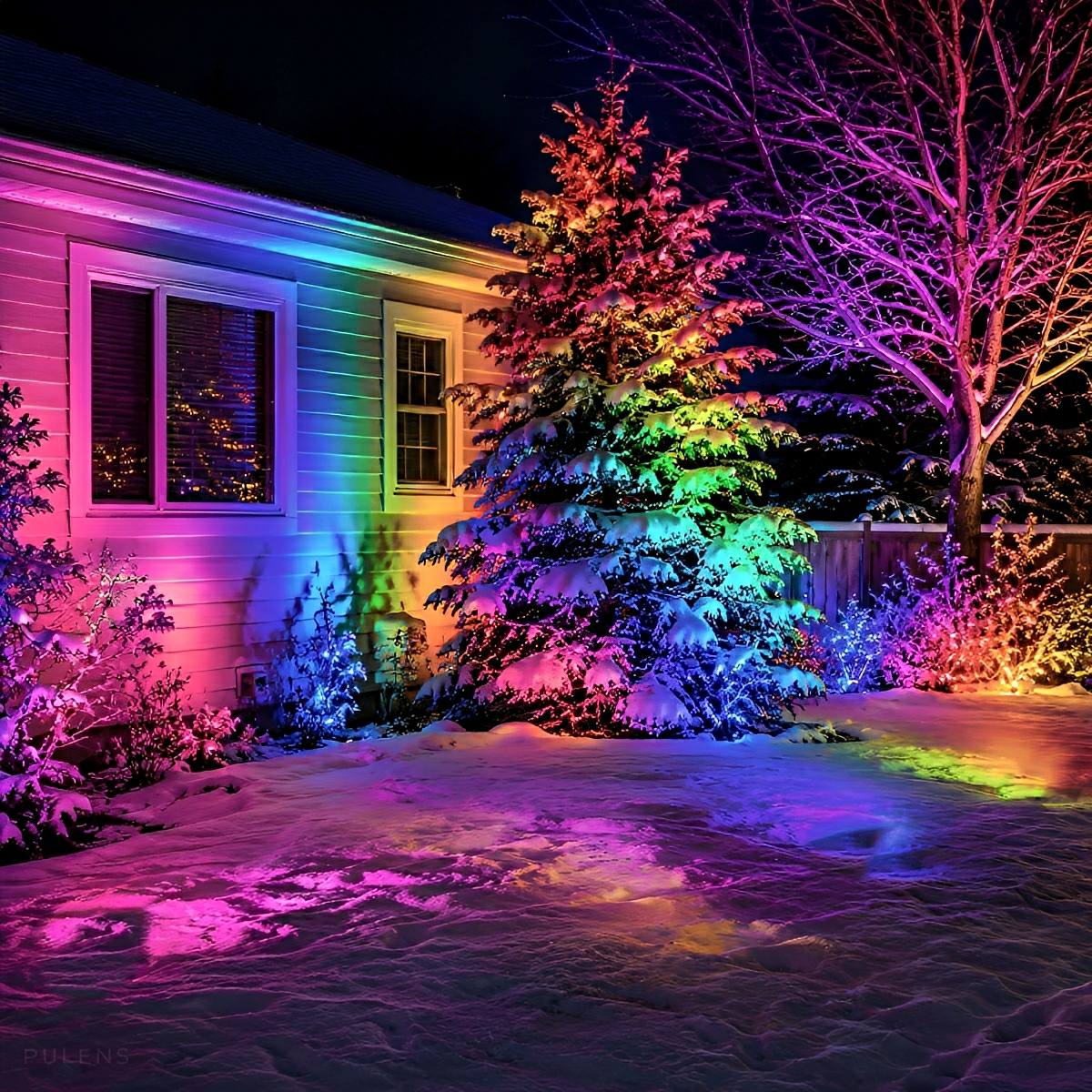 RGB LED Landscape Spot Light Outdoor Waterproof Tree Light - Pulens