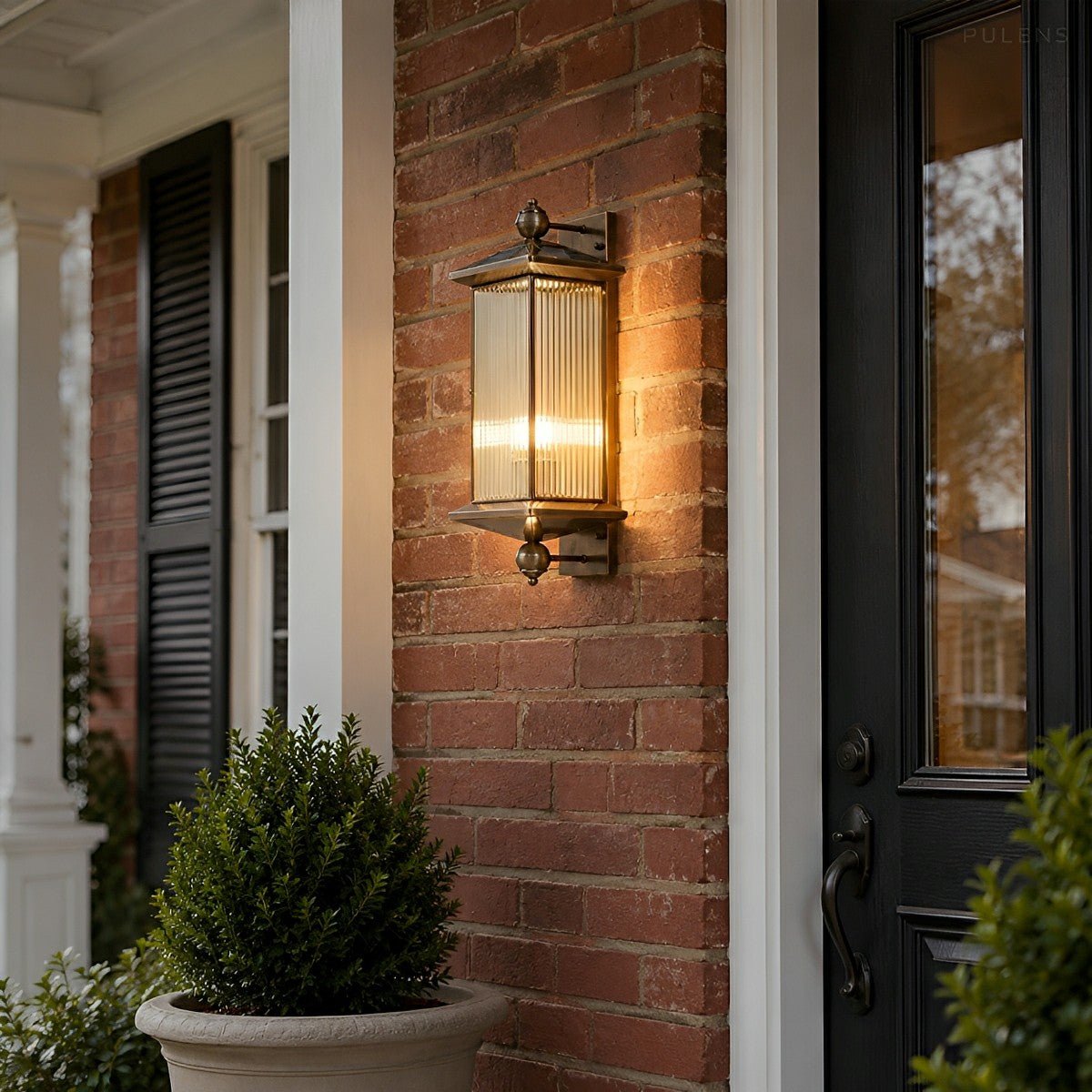Dimmable Copper Outdoor Wall Lights - Pulens