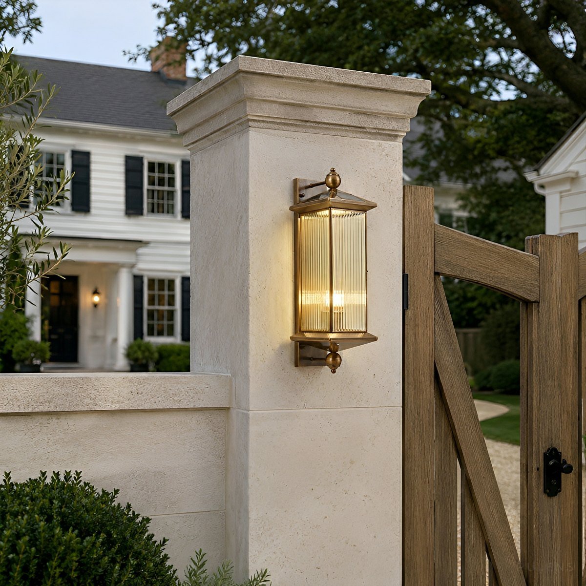 Dimmable Copper Outdoor Wall Lights - Pulens