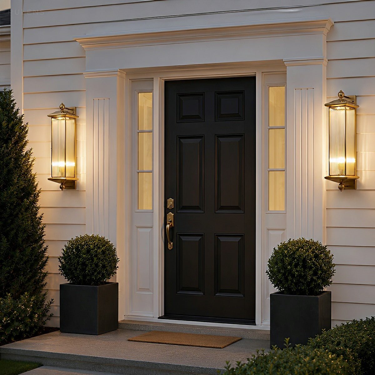 Dimmable Copper Outdoor Wall Lights - Pulens