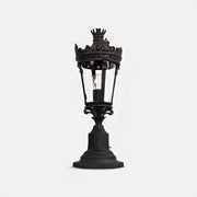 Dimmable Crown Castle Lantern Outdoor Post Light - Pulens