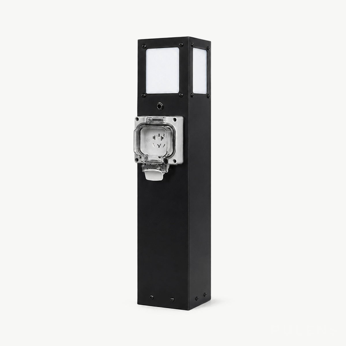 Waterproof Outdoor Pathway Light with GFCI Outlet - Pulens